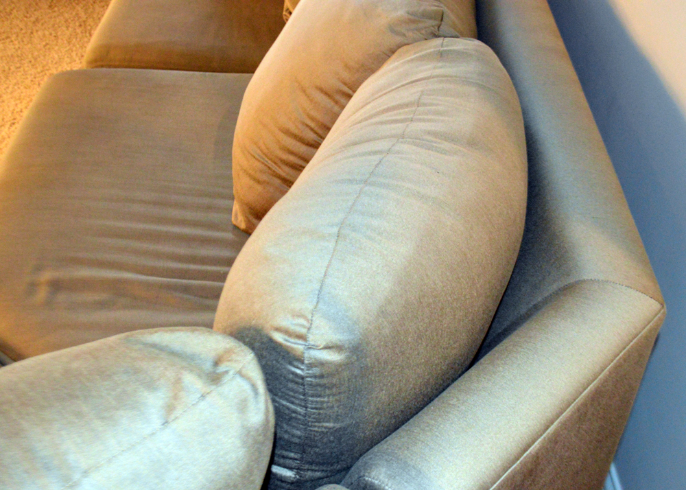 Contemporary Sage Green Sectional Sofa