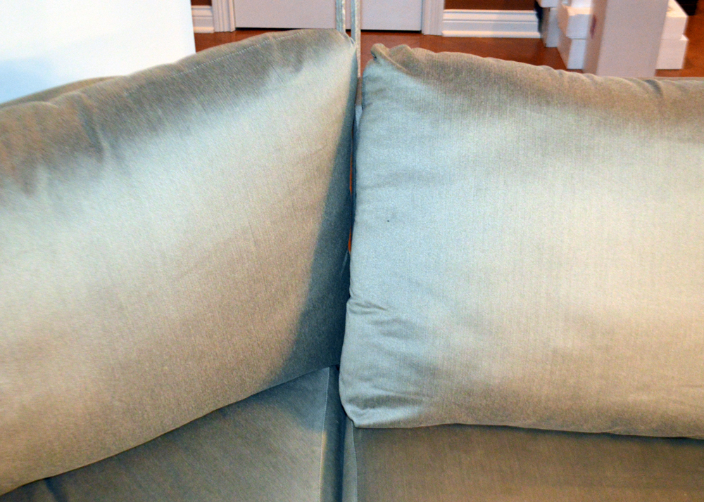 Contemporary Sage Green Sectional Sofa