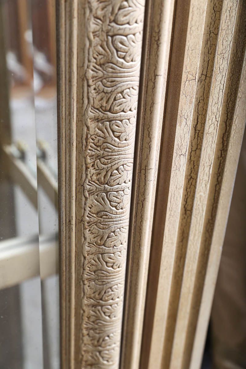 Grecian Style Curio Cabinet