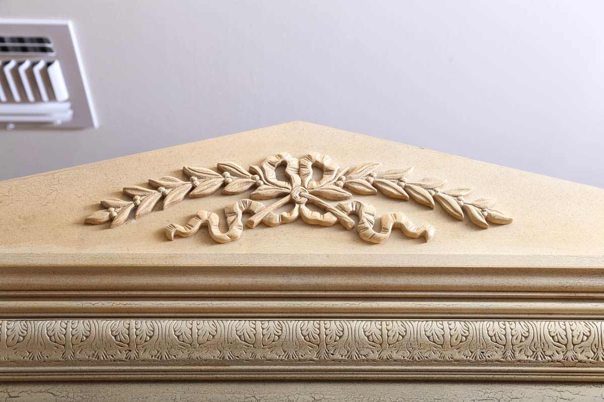 Grecian Style Curio Cabinet