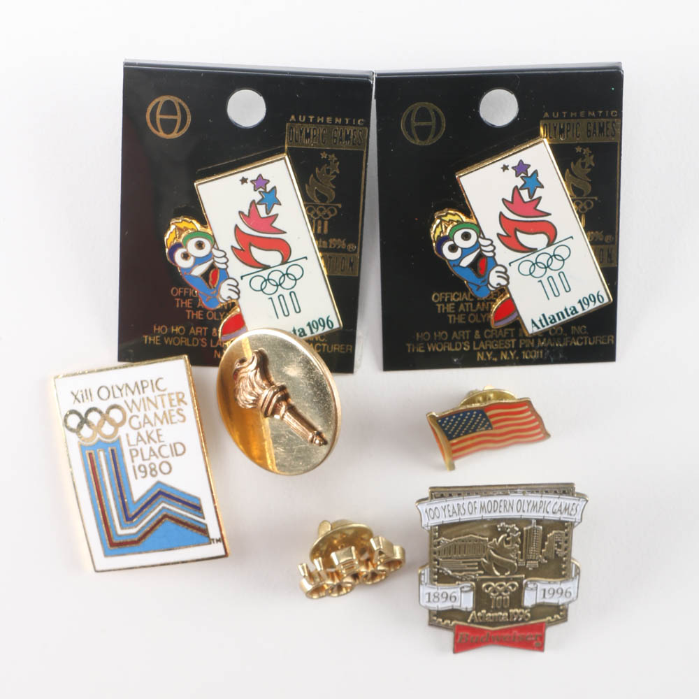 Vintage Group of Olympic Pins