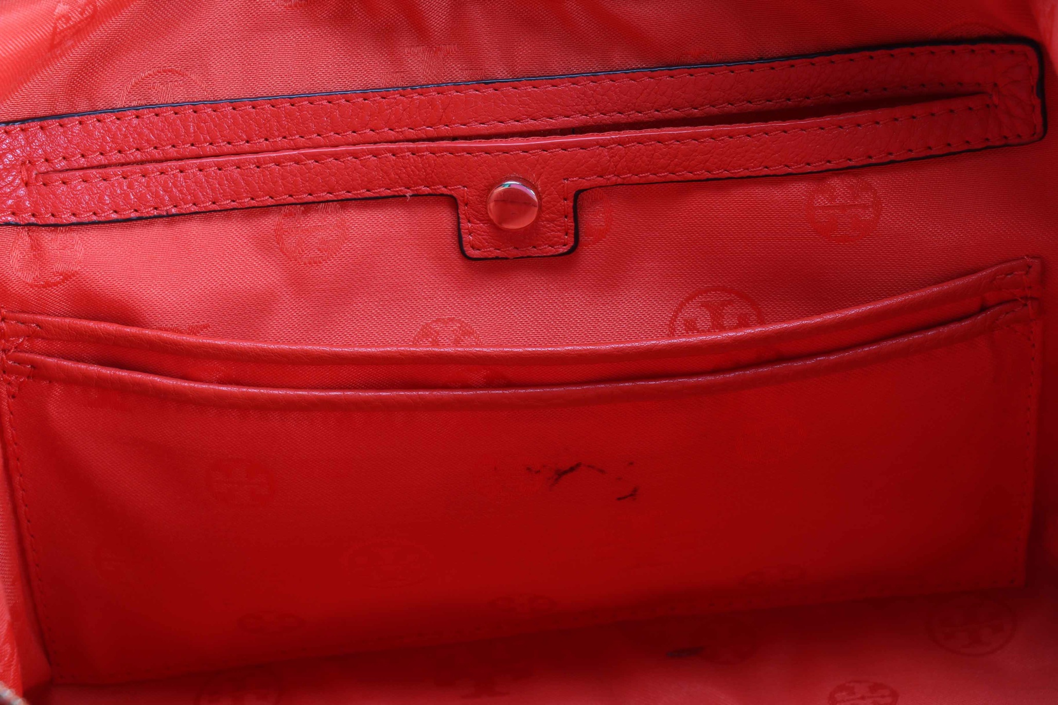 Orange Tory Burch Tote