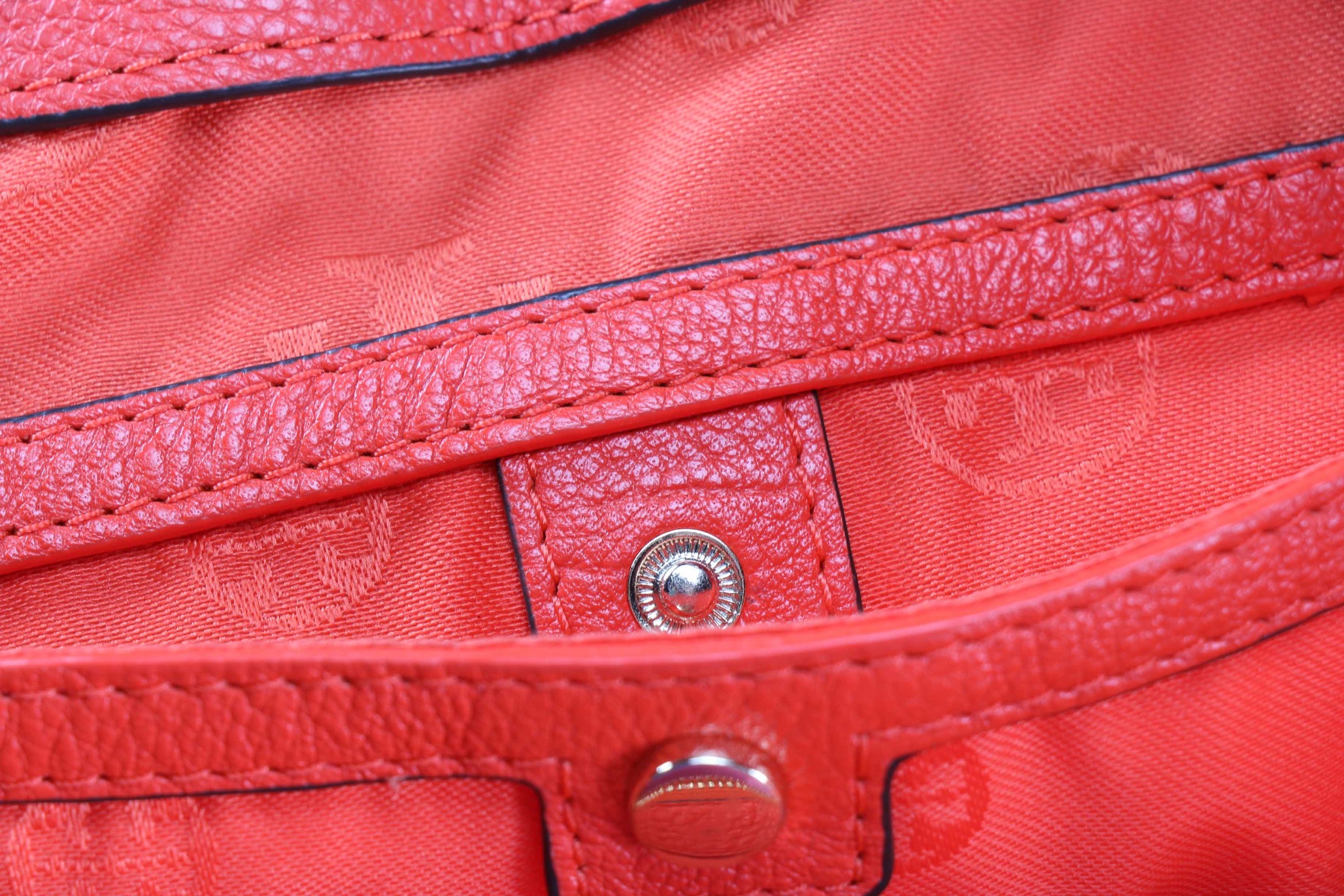 Orange Tory Burch Tote