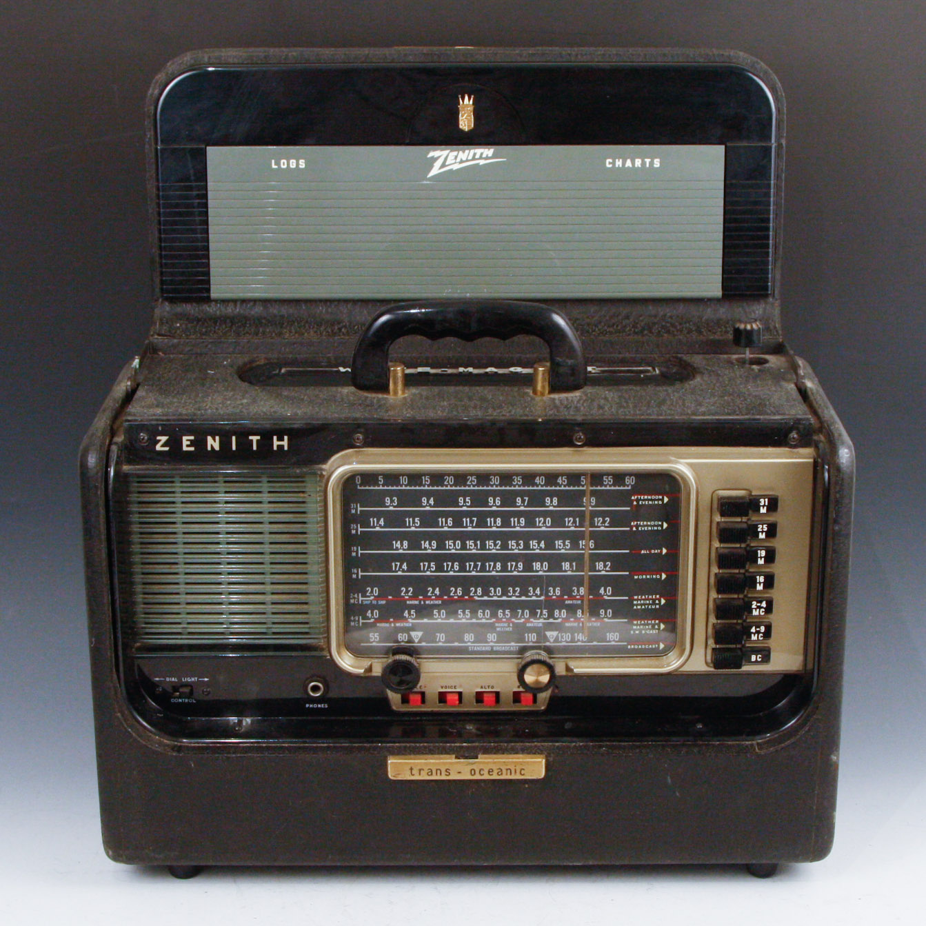 1950s Zenith Trans-Oceanic Transistor Radio