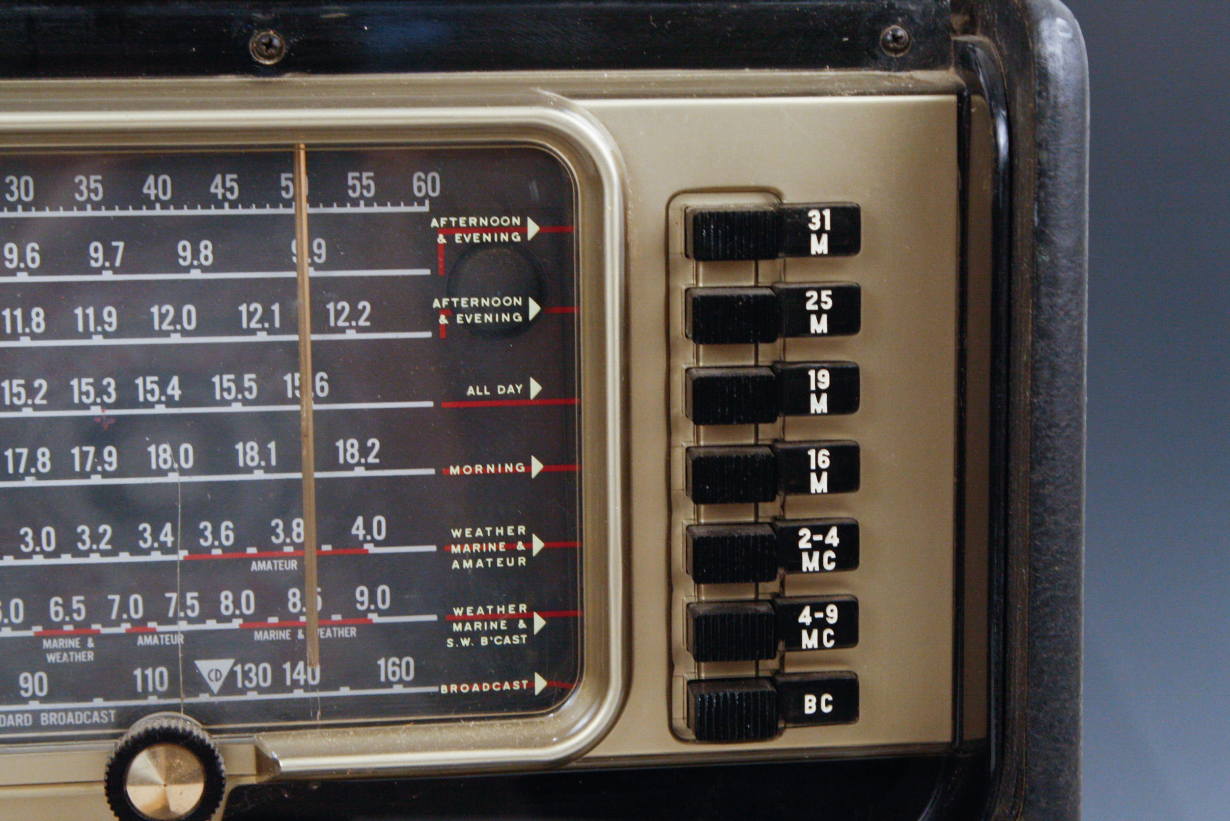 1950s Zenith Trans-Oceanic Transistor Radio