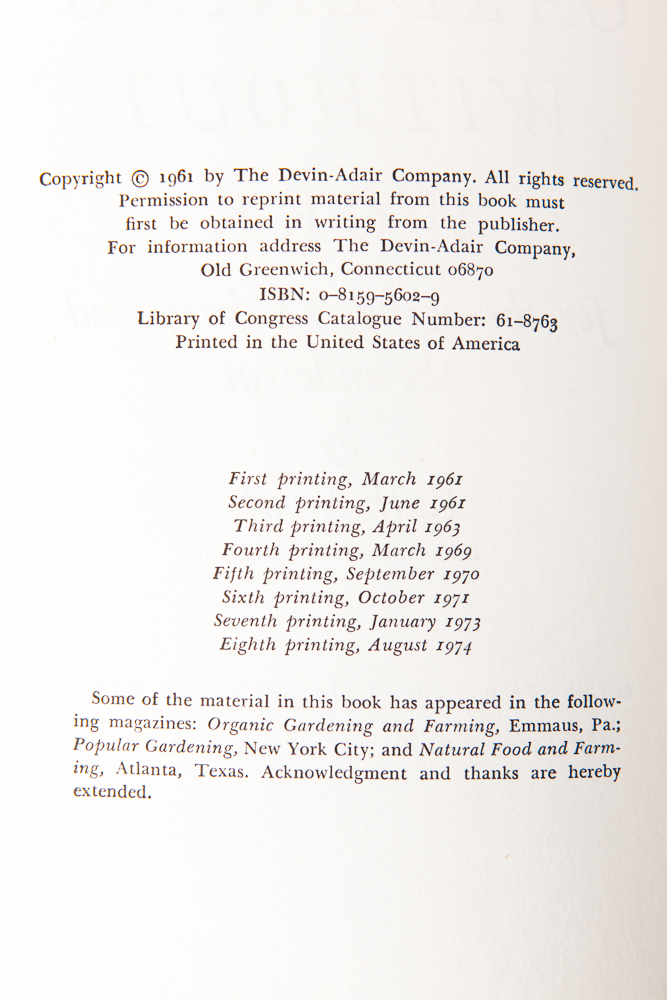 "Gardening Without Work" by Ruth Stout