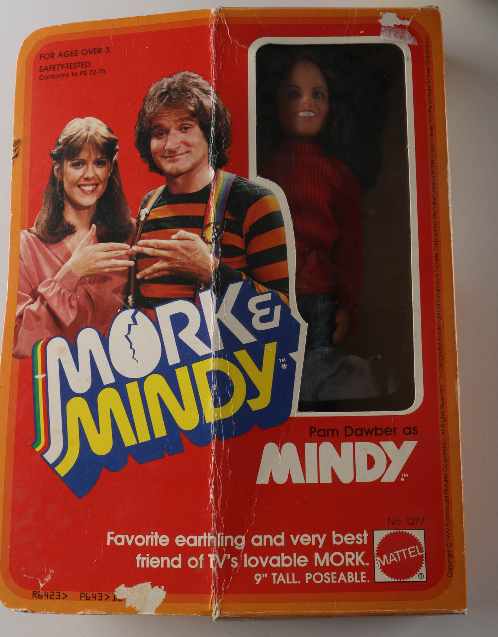 Vintage "Mork and Mindy" Toy Collection