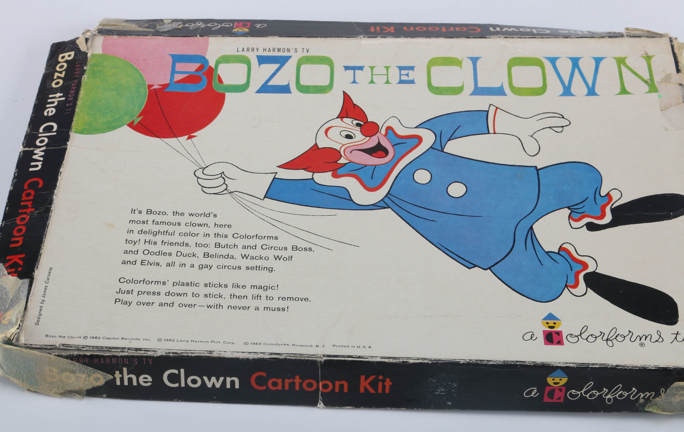 Vintage Bozo the Clown Toy Collection