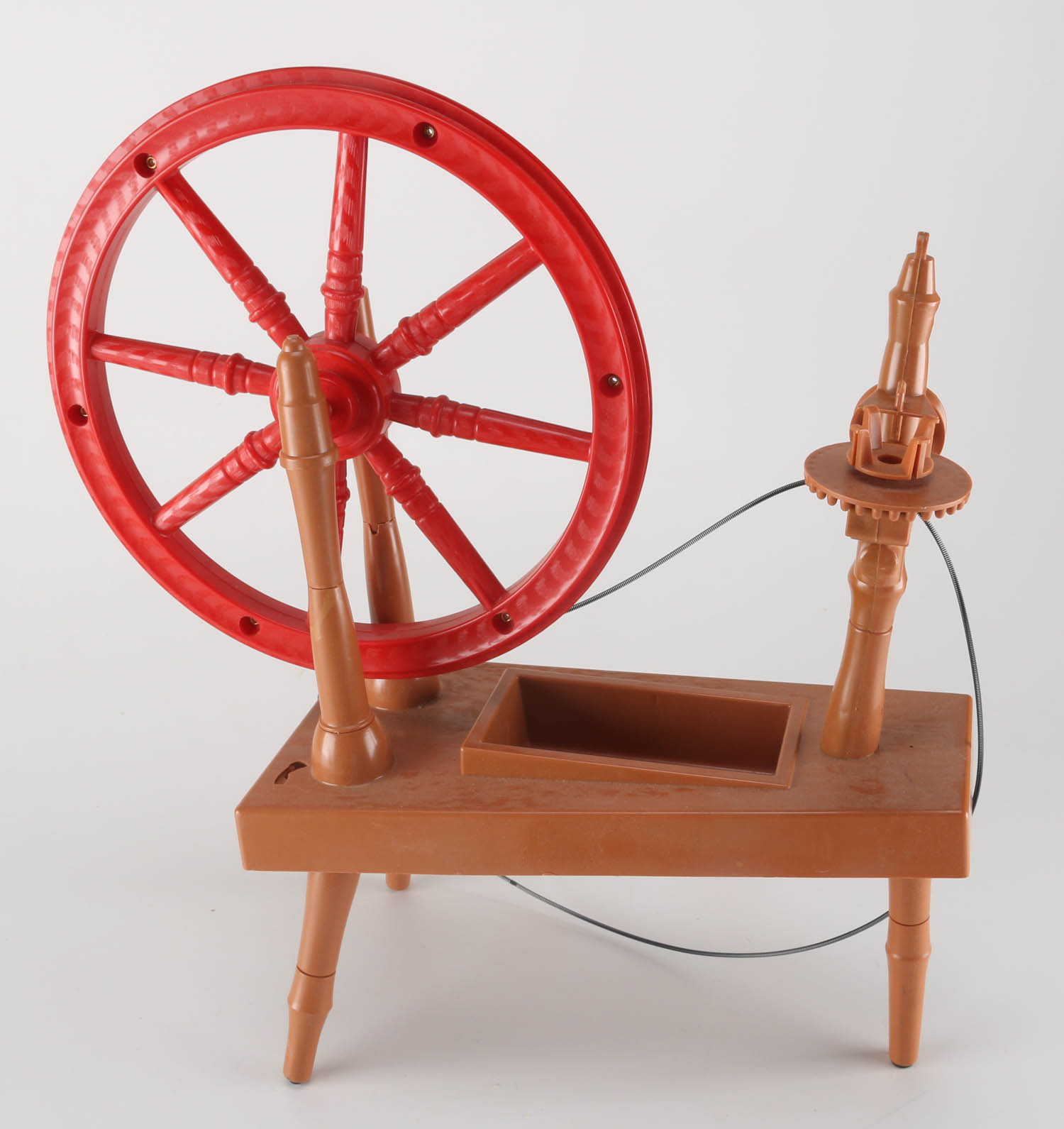Remco Little Red Spinning Wheel Toy