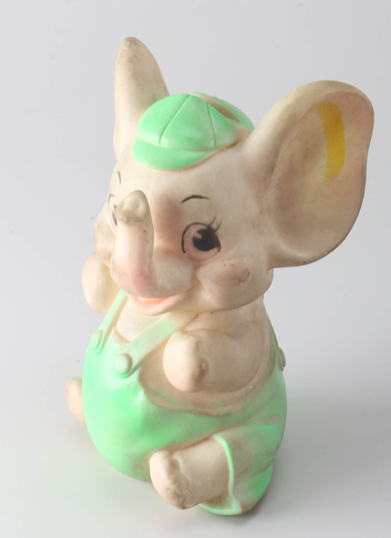 Vintage Huckleberry Hound and Elephant Toy Pair