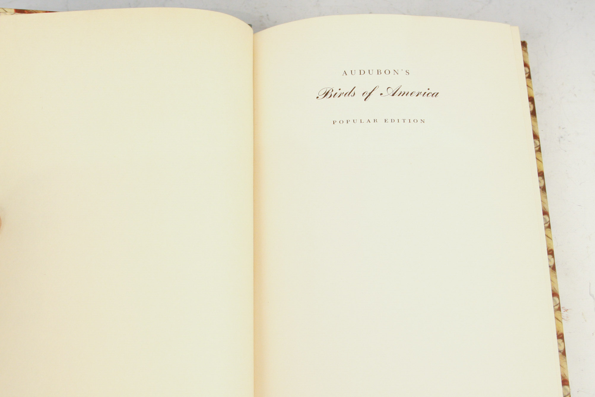 1950 Popular Edition of "Audubon's Birds of America"