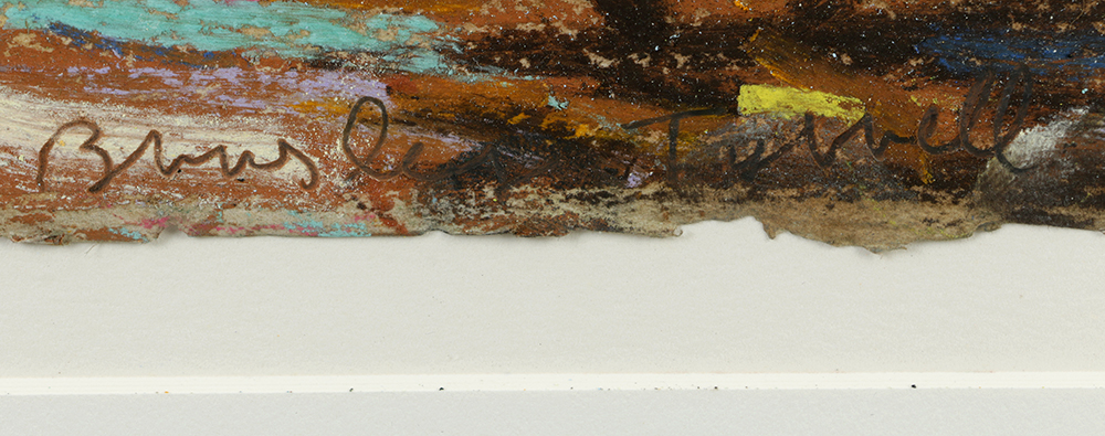 Brinsley Tyrrell Pastel Drawing on Paper "Cornfield-Bright"