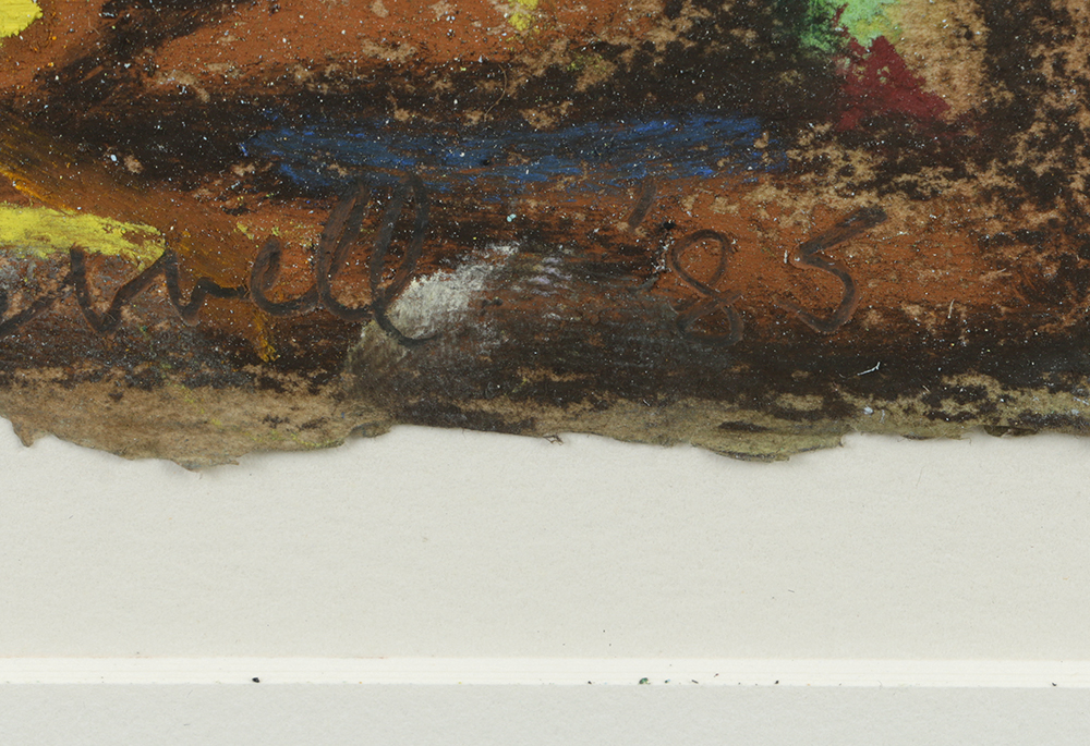 Brinsley Tyrrell Pastel Drawing on Paper "Cornfield-Bright"