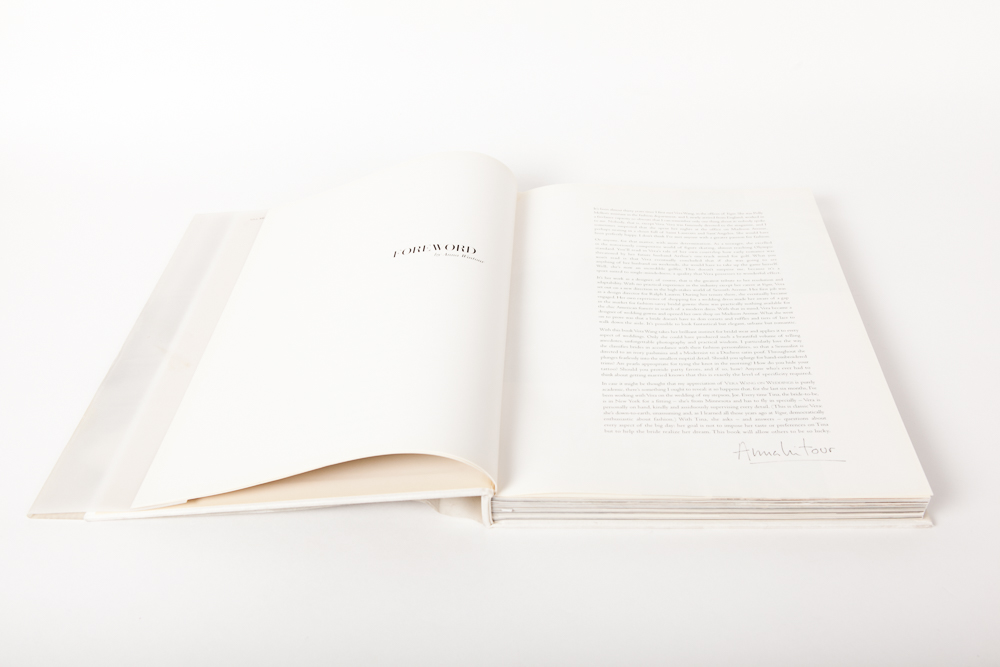 "Vera Wang on Weddings" by Vera Wang, Signed First Edition