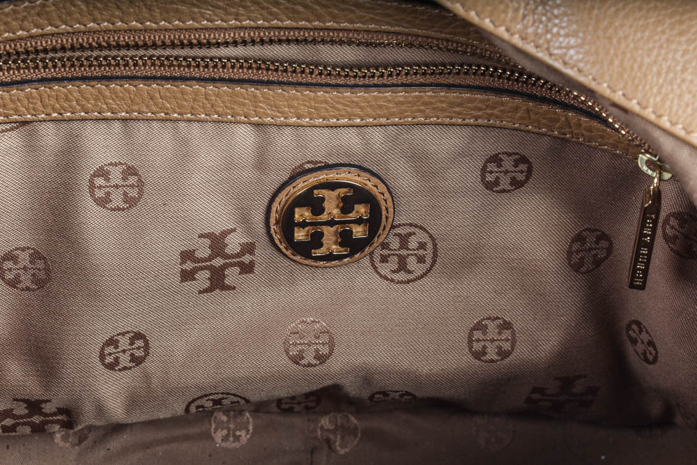 Tory Burch Camel Leather Handbag