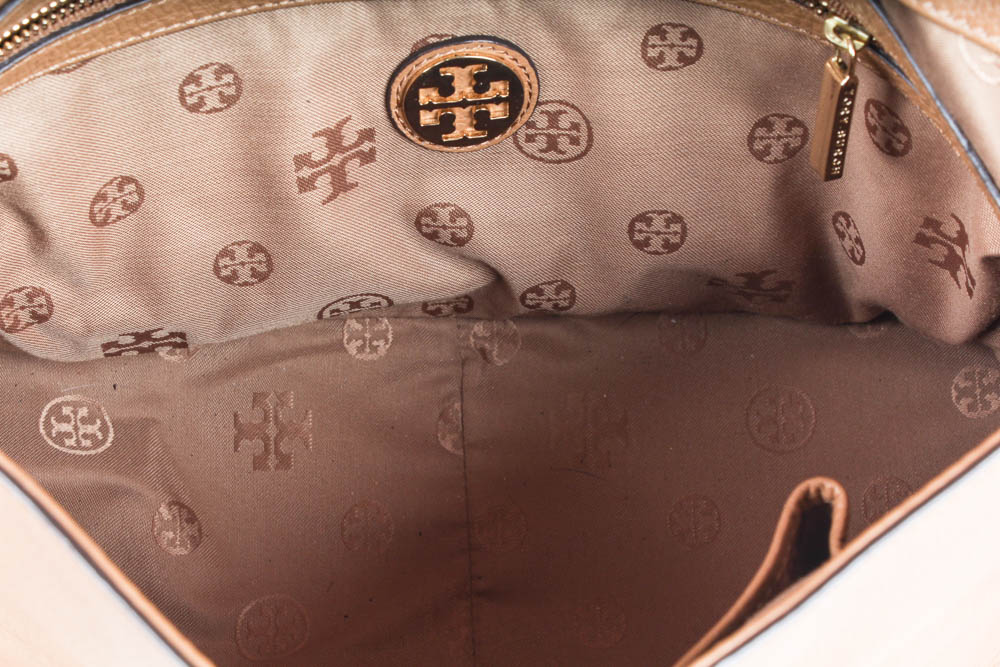 Tory Burch Camel Leather Handbag
