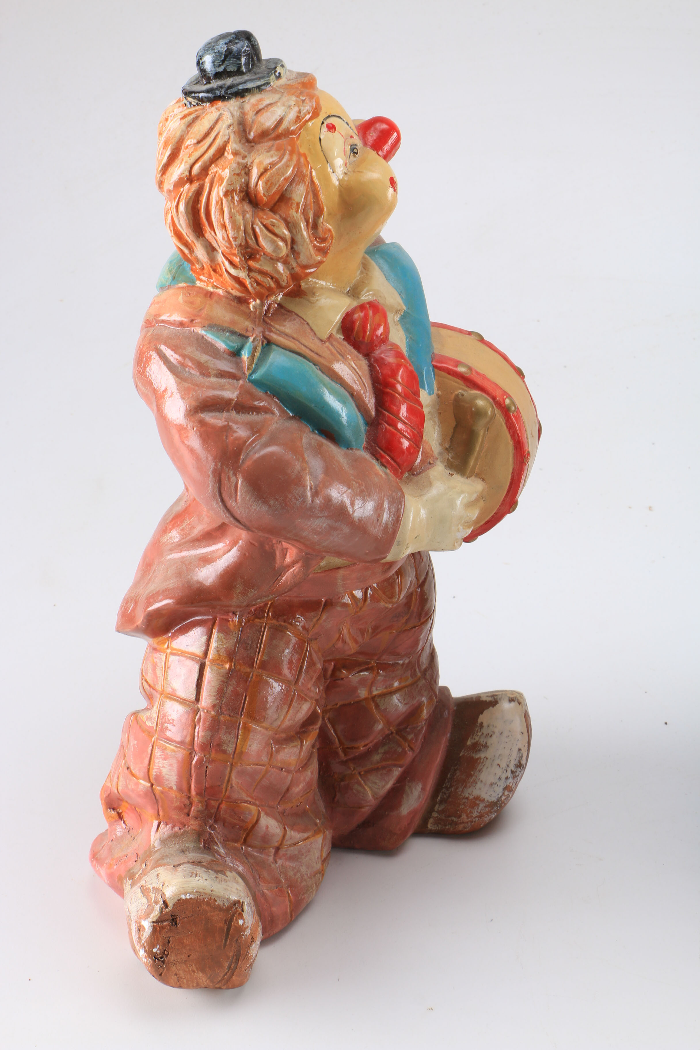 Group of Clown Musician Figurines