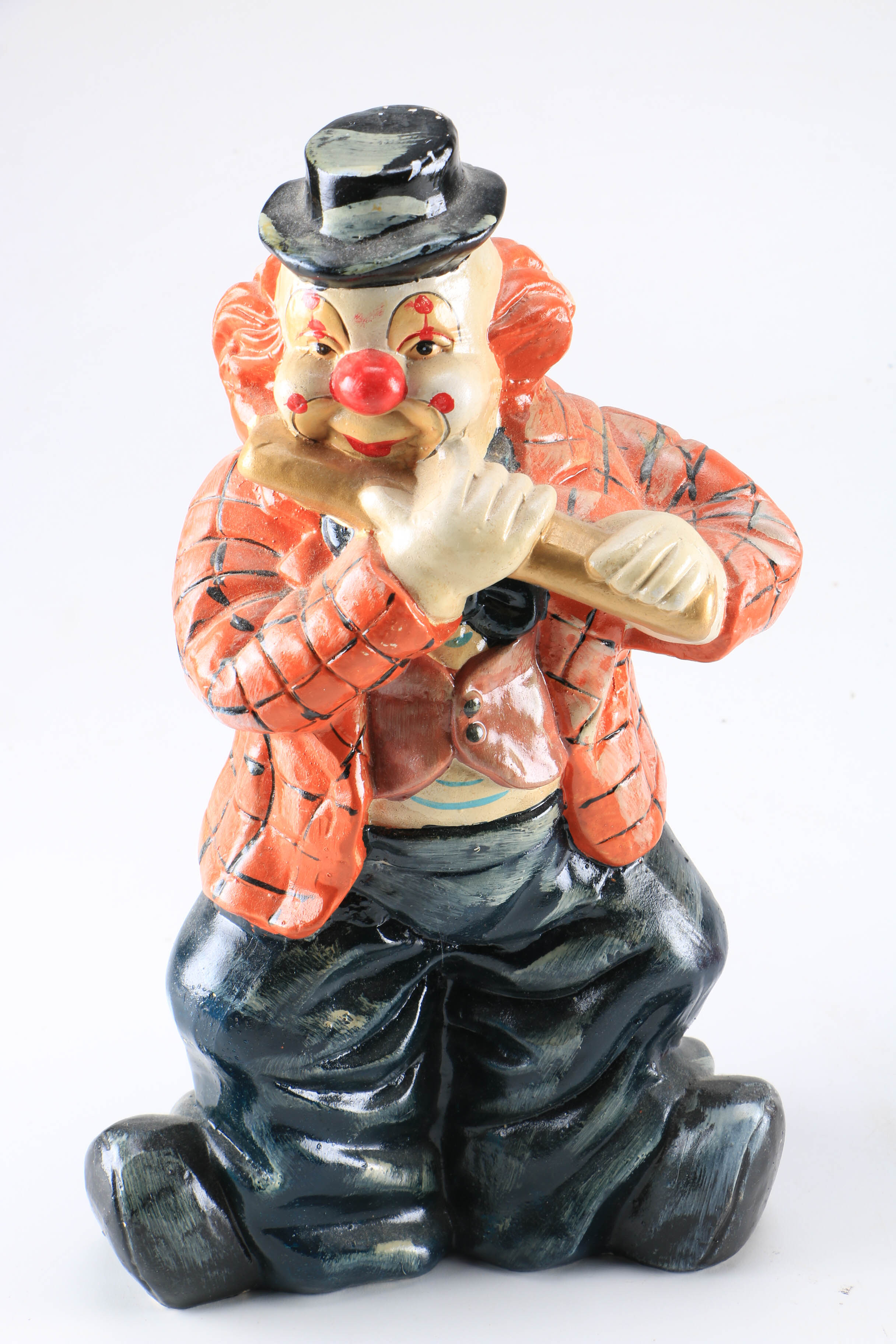 Group of Clown Musician Figurines