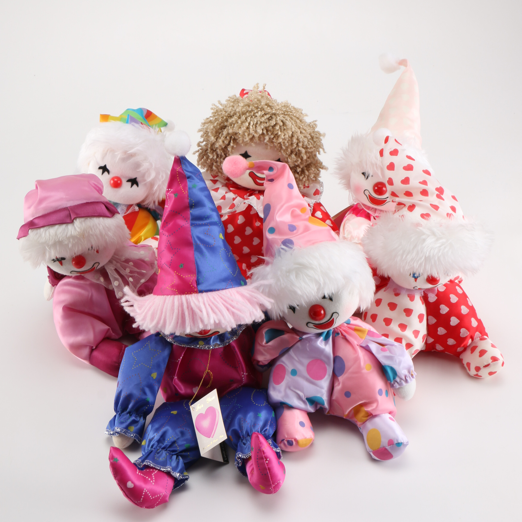 Wind Up Musical Clown Dolls Featuring Paradies Musical Collection