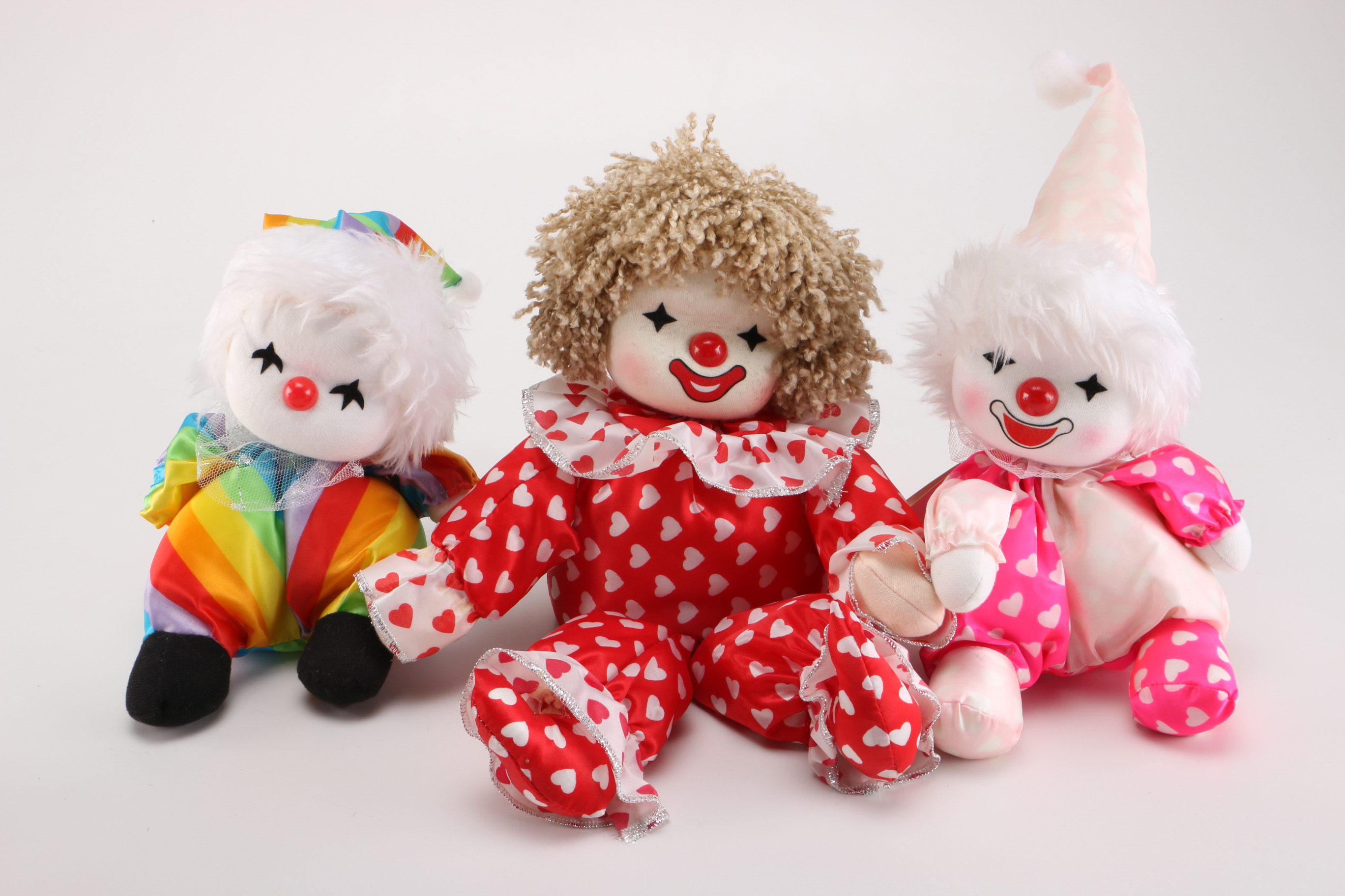 Wind Up Musical Clown Dolls Featuring Paradies Musical Collection