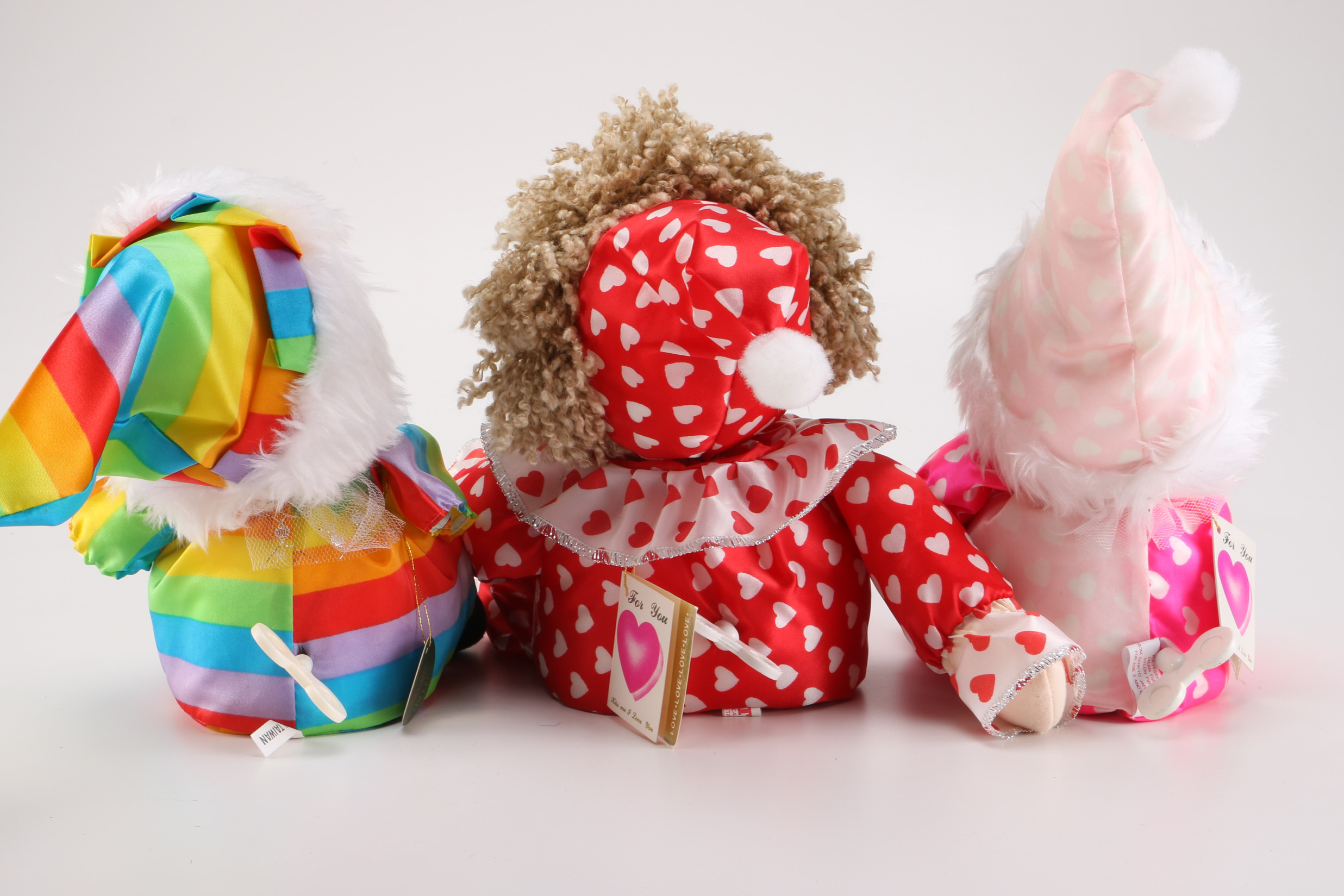 Wind Up Musical Clown Dolls Featuring Paradies Musical Collection