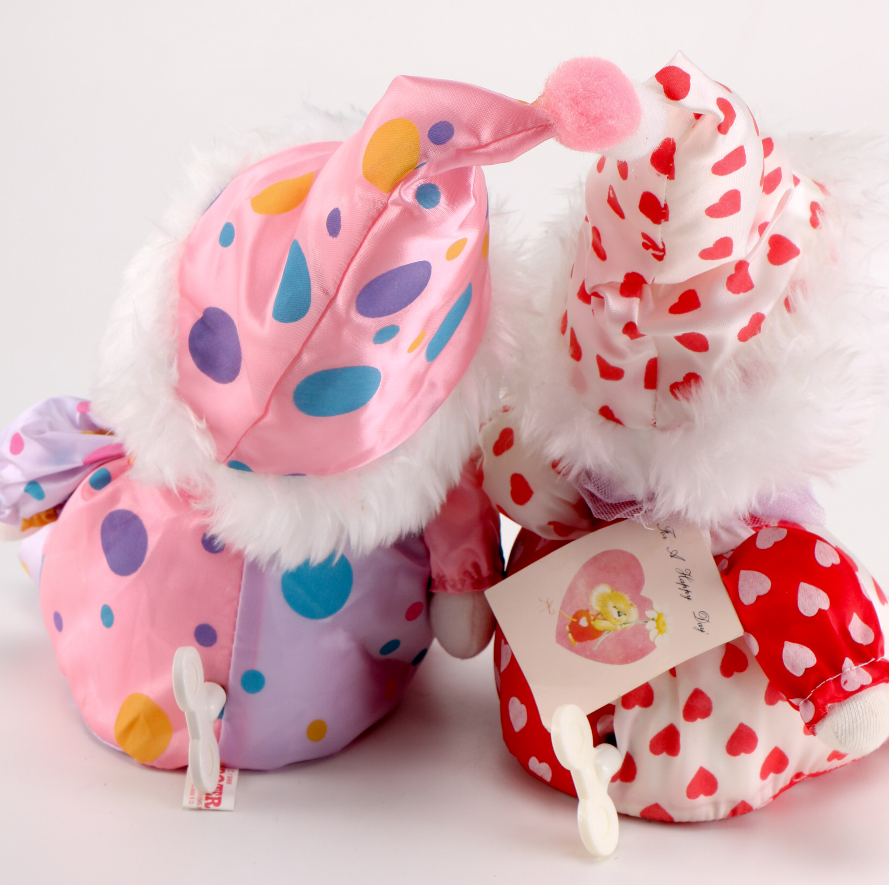 Wind Up Musical Clown Dolls Featuring Paradies Musical Collection