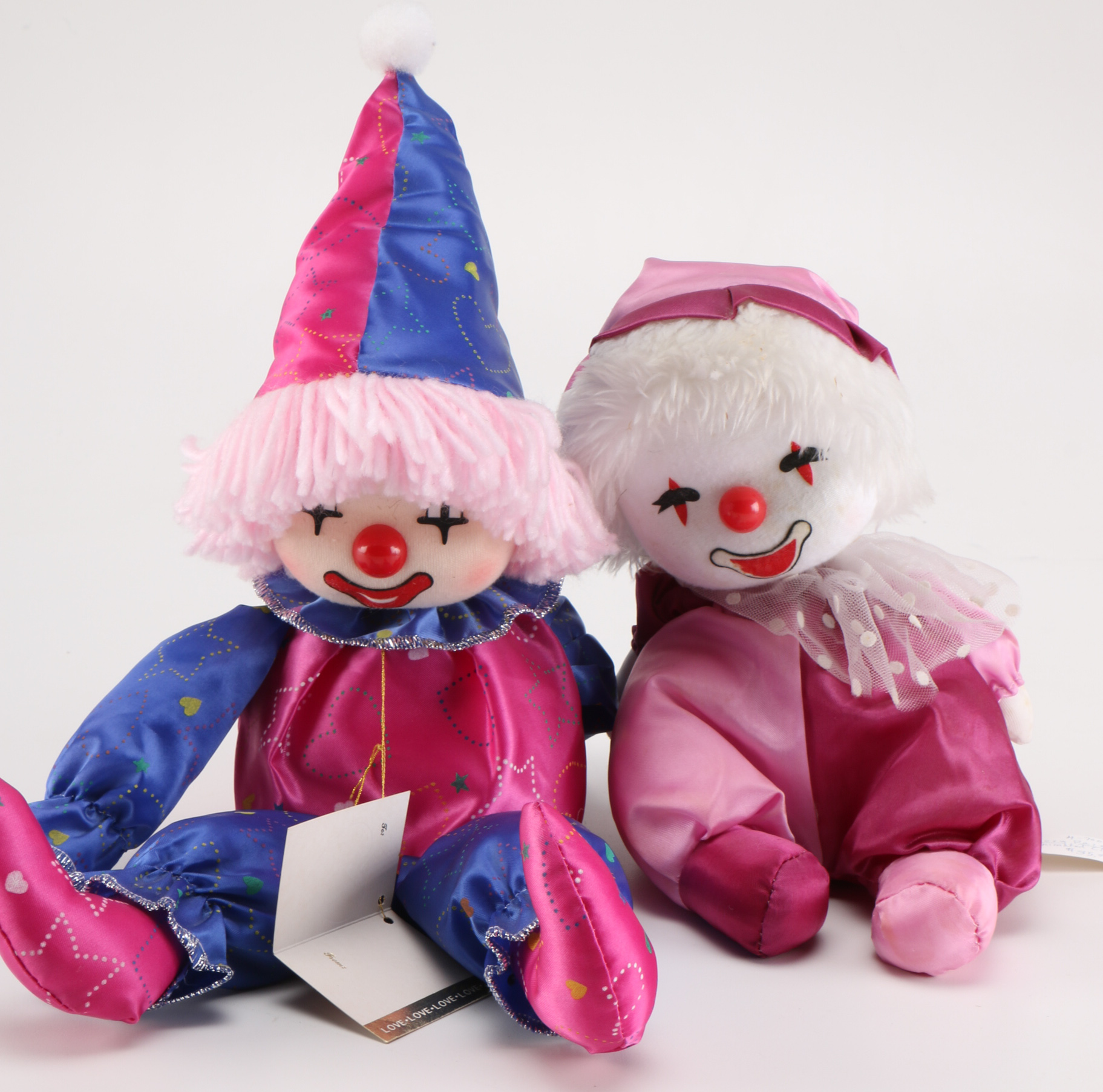 Wind Up Musical Clown Dolls Featuring Paradies Musical Collection