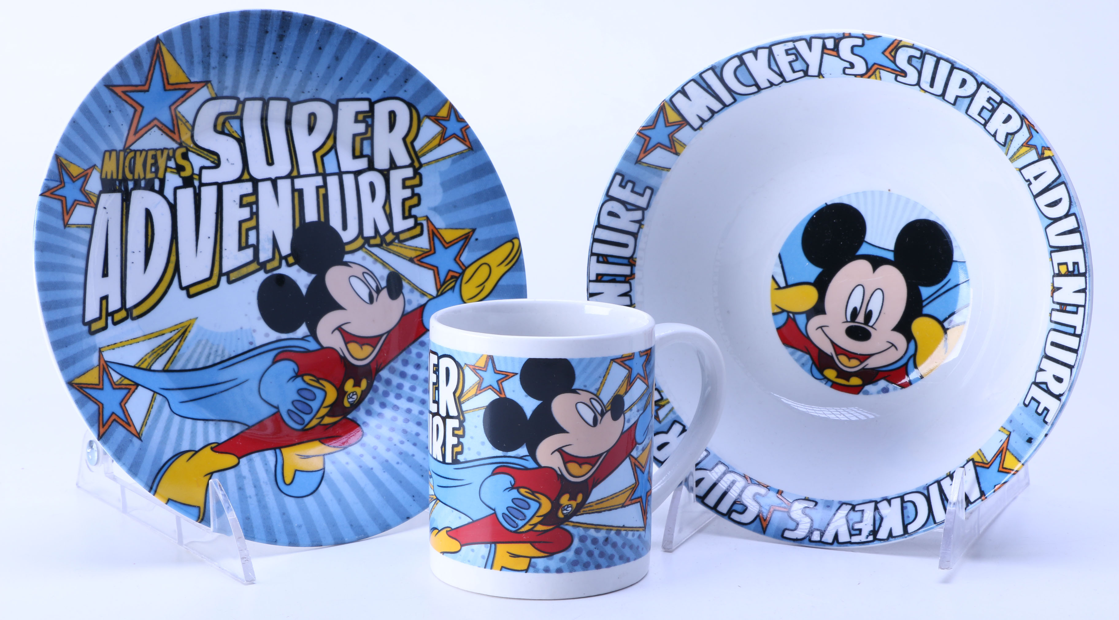 Three Piece Mickey Mouse Super Adventure Set