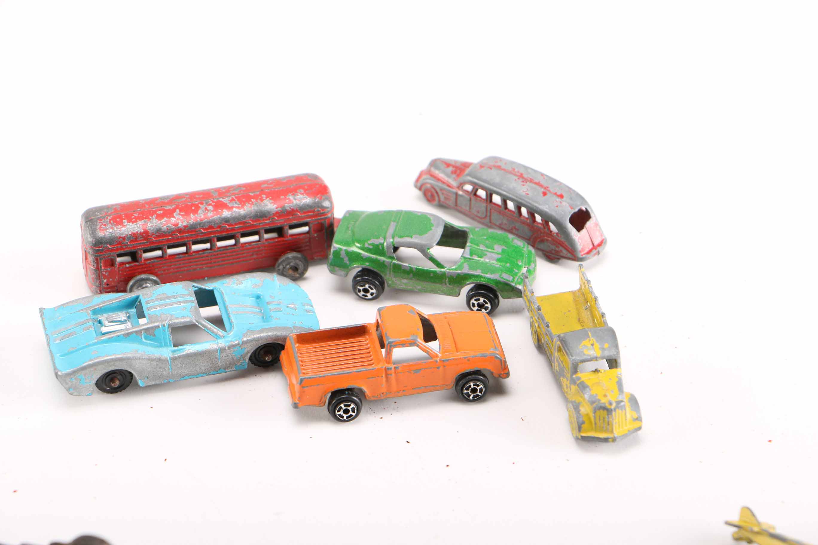 Vintage Cast Metal Toys Featuring 1930s Cracker Jack Prizes