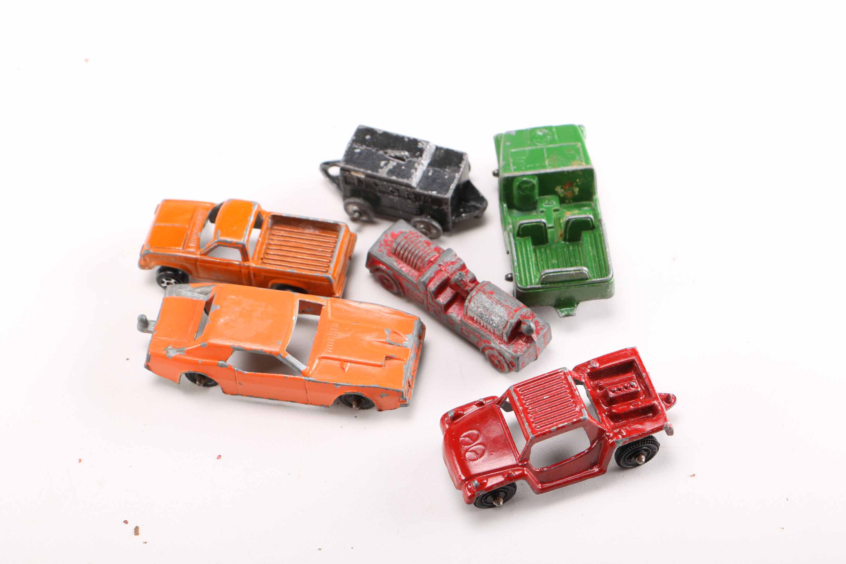 Vintage Cast Metal Toys Featuring 1930s Cracker Jack Prizes