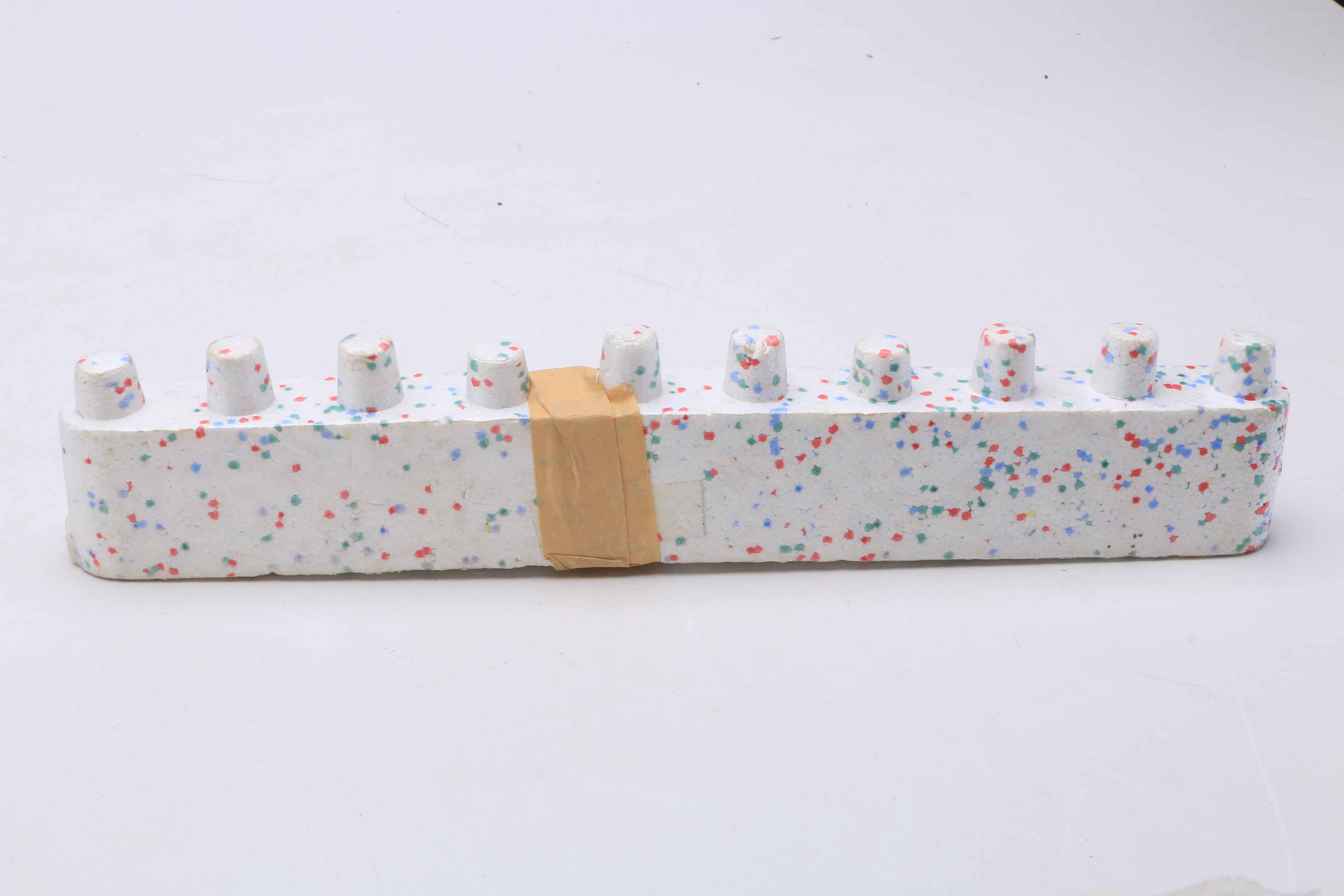 1962 Kenner "Flintstones Interlocking Building Boulders"