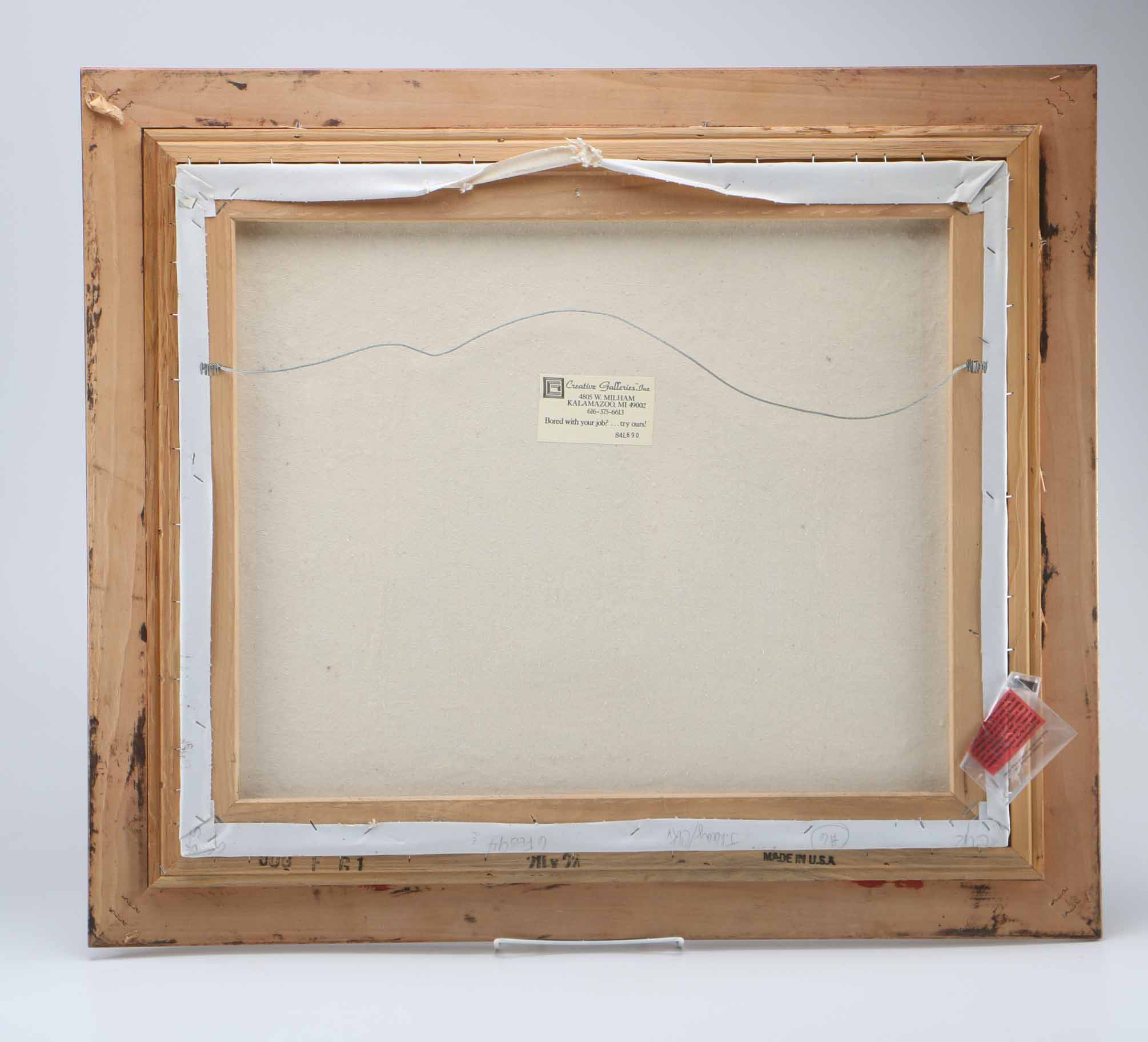 Caroline Burnett Reproduction of Original Oil Painting Depicting Paris Life