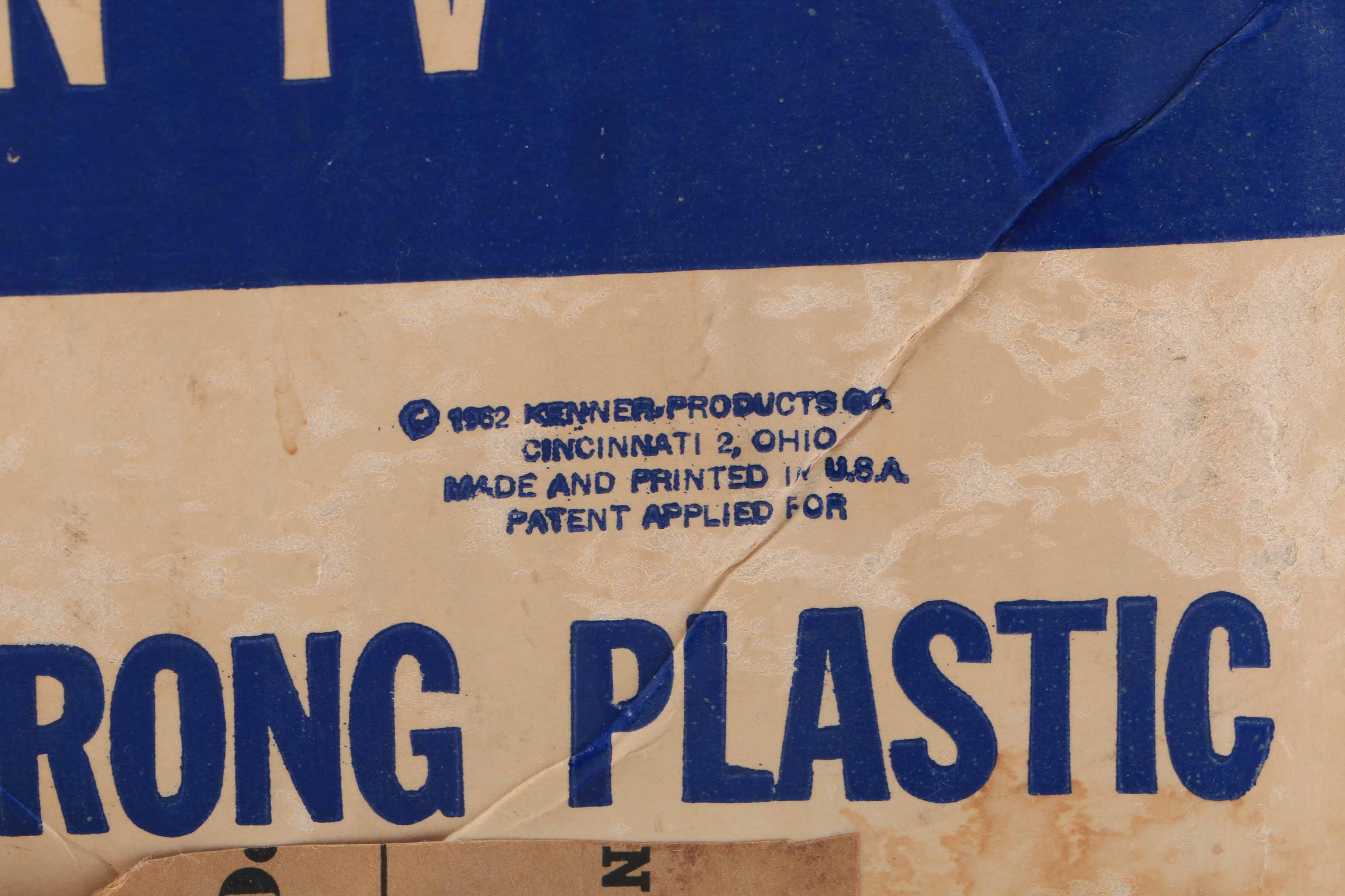 1962 Kenner "Flintstones Interlocking Building Boulders"