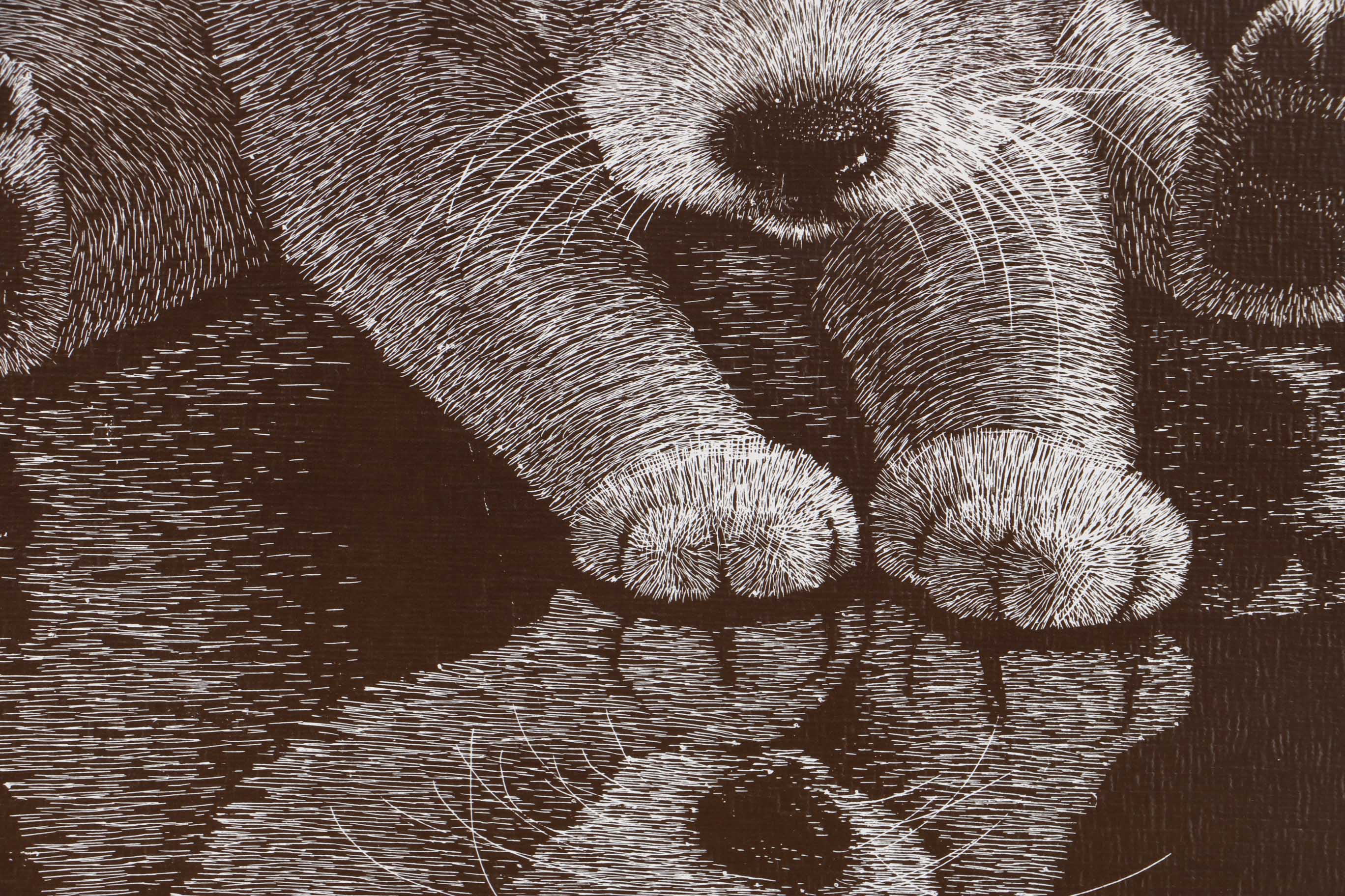 Original Signed Jane Kistler Painting and Chaplan Giclee Print