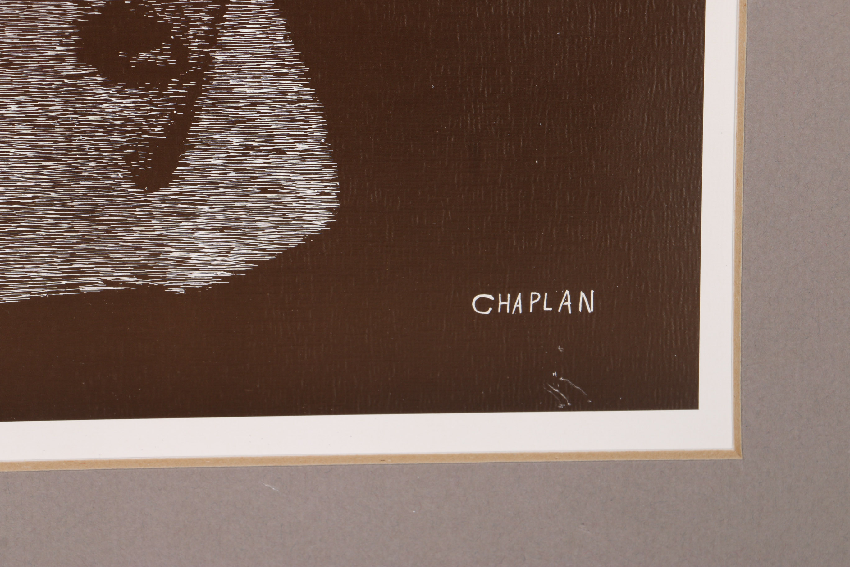 Original Signed Jane Kistler Painting and Chaplan Giclee Print