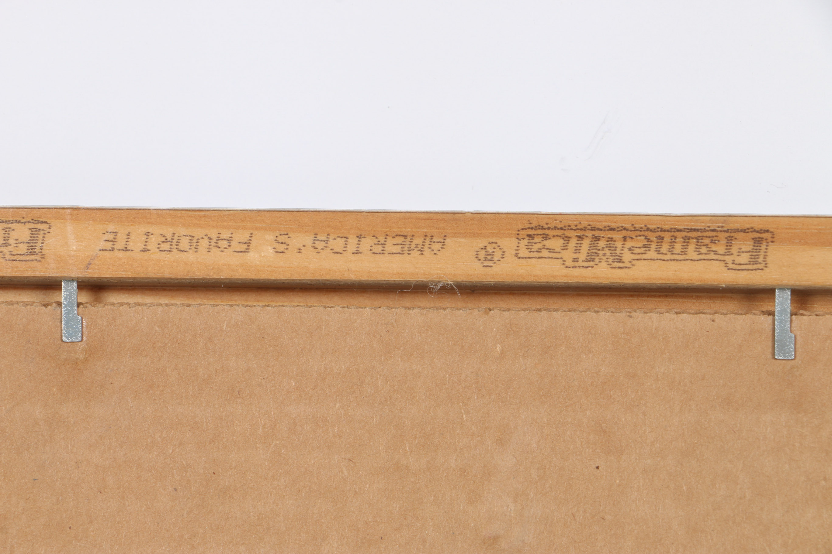 Original Signed Jane Kistler Painting and Chaplan Giclee Print