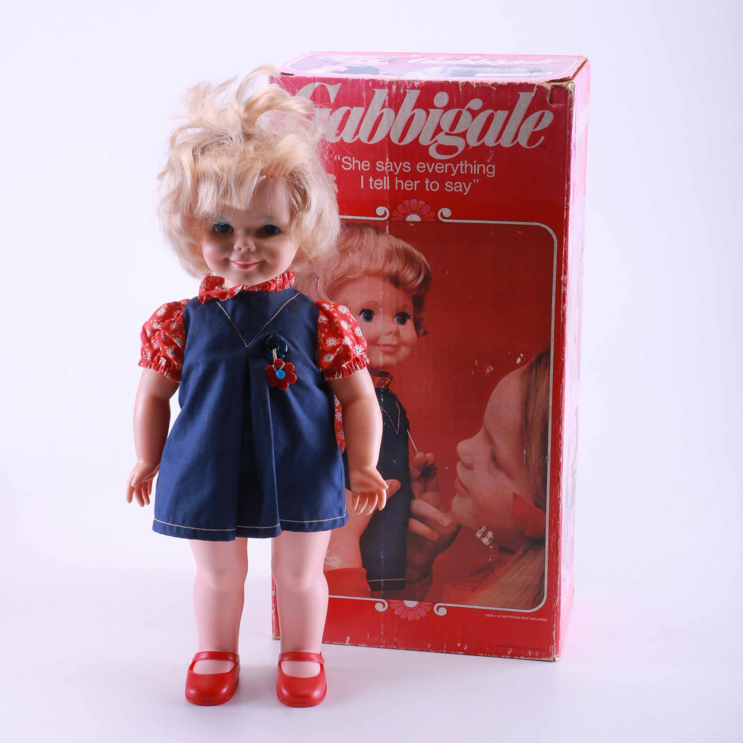 Vintage Gabbigale Doll with Box