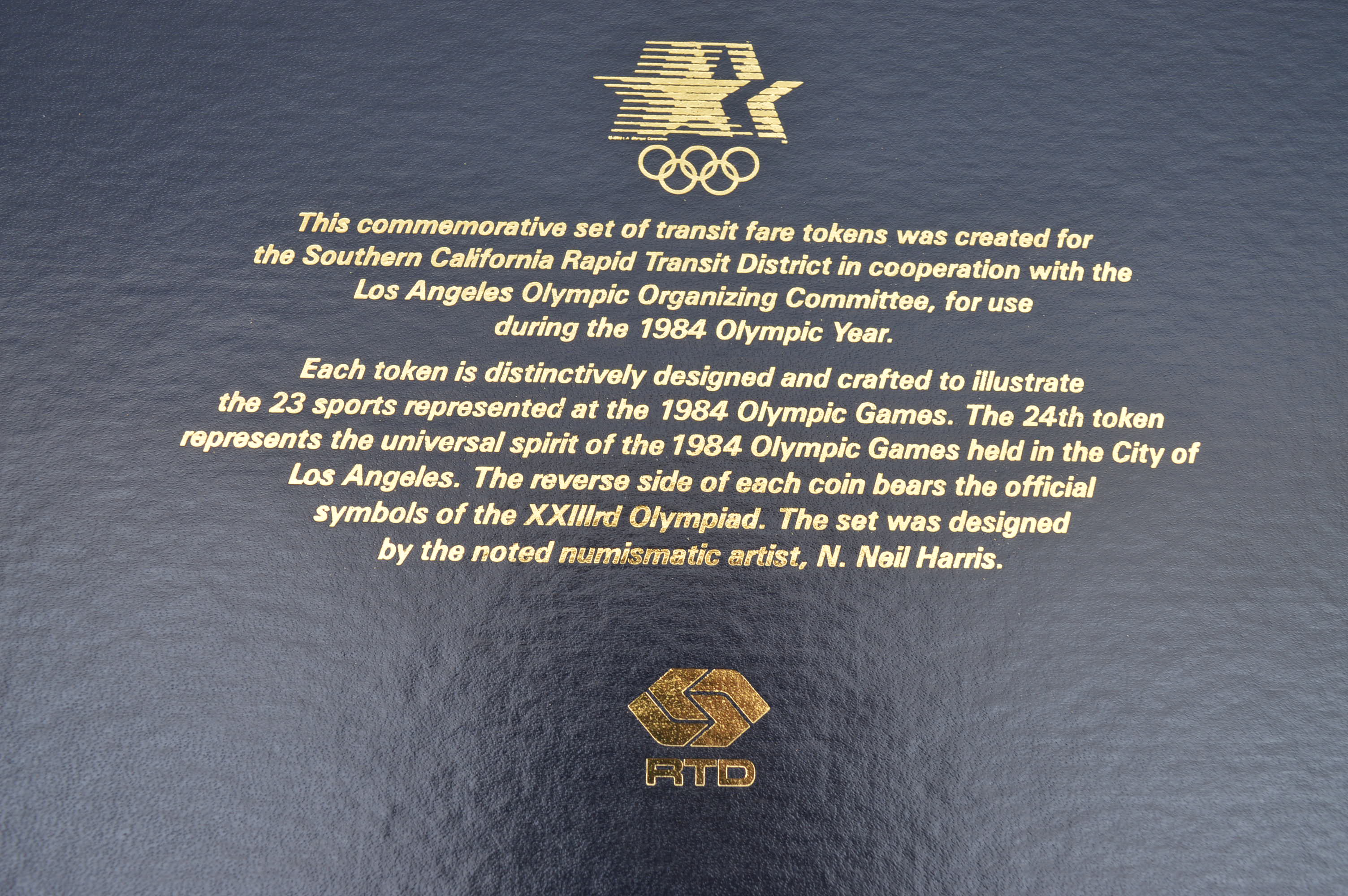 1984 Summer Olympics Commemorative Tokens