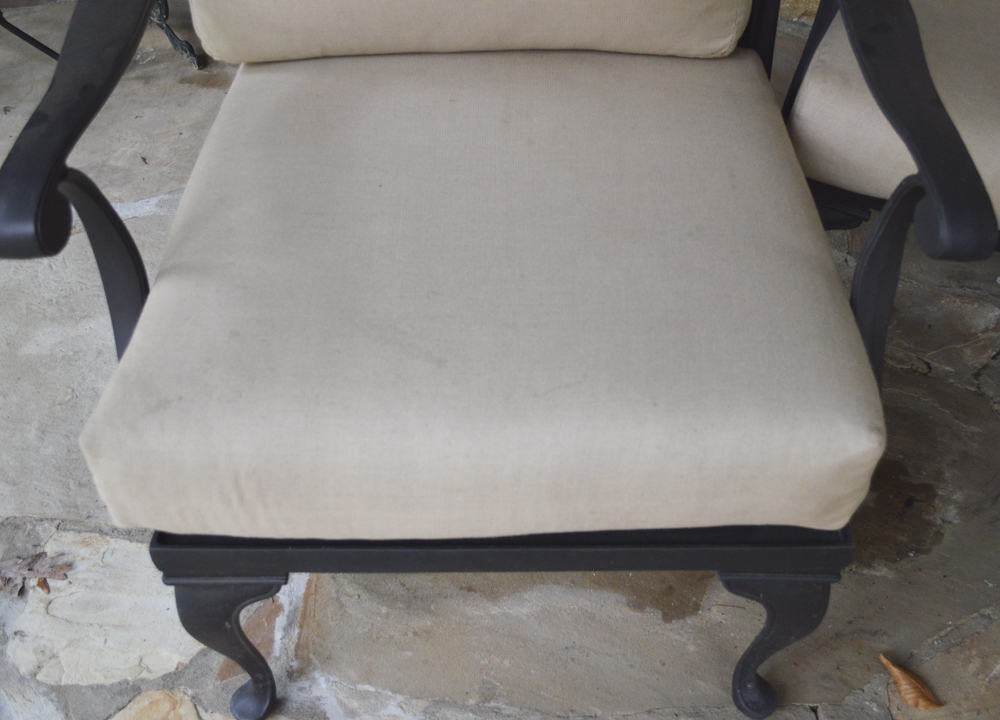 Collection of Smith and Hawken Wrought Iron Patio Furniture