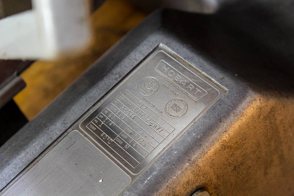 Hobart Commercial Grade Meat Slicer