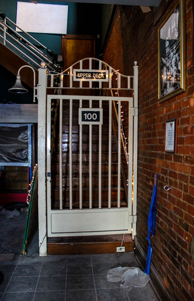 Original Gate From Crosley Field in Cincinnati, Ohio
