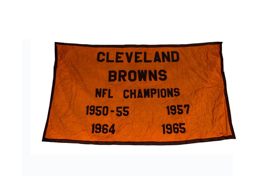 Cleveland Browns NFL Championship Banner