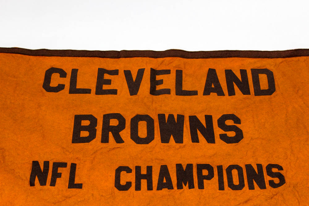 Cleveland Browns NFL Championship Banner