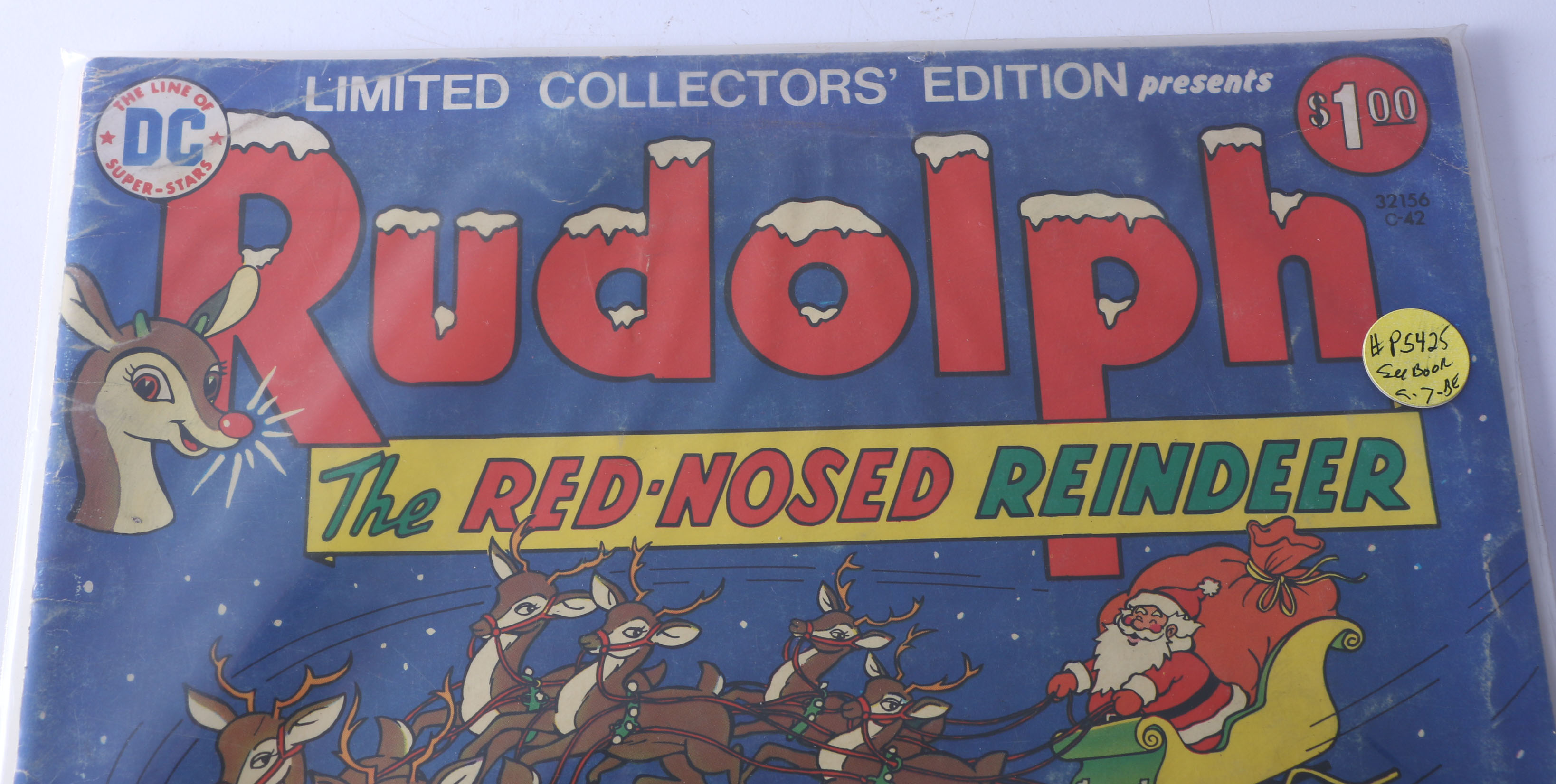 Collection of Vintage Rudolph Comics and "Action Comics" Reprint