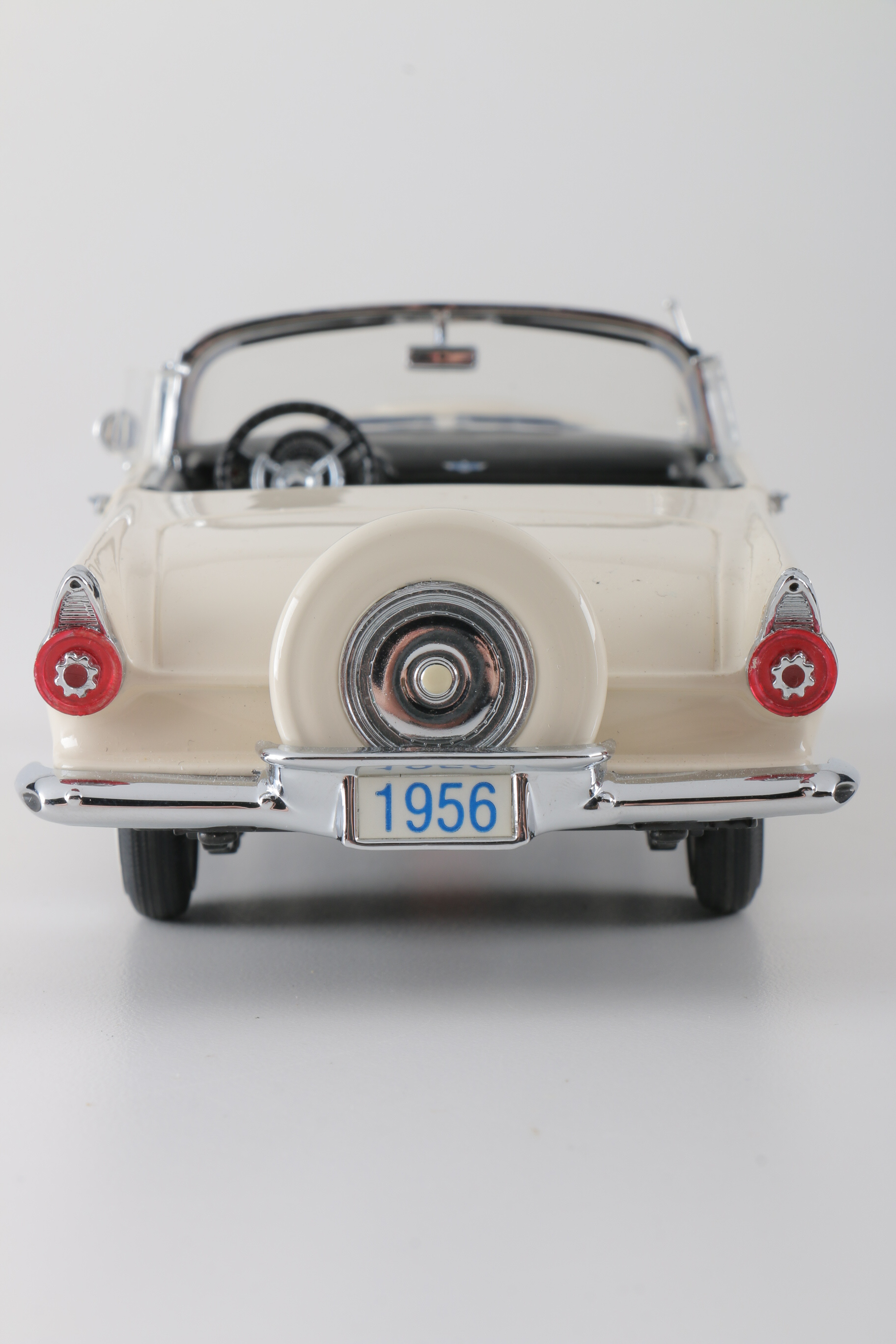 A collection of Four 1:24 Scale Ford Thunderbirds