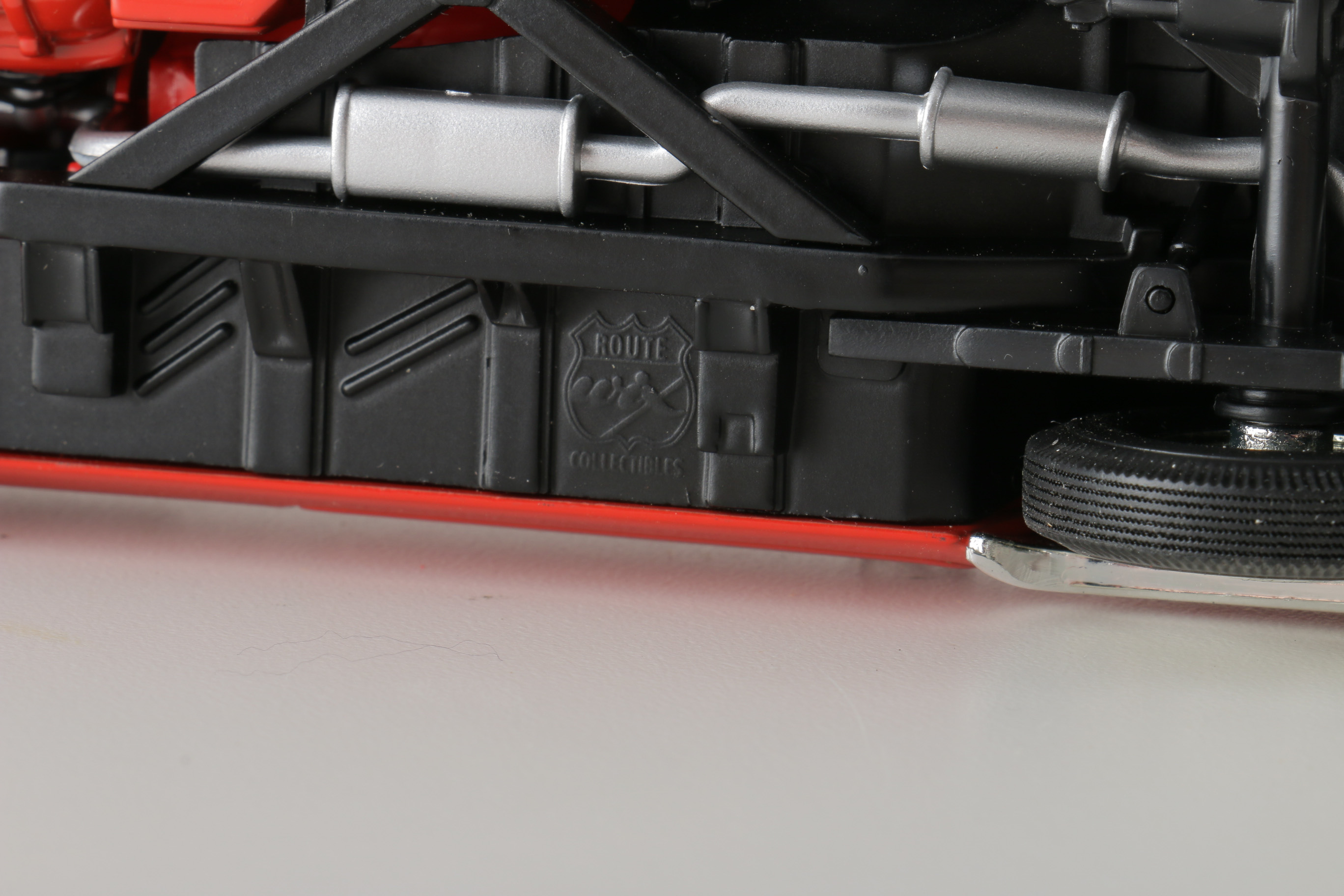 A collection of Four 1:24 Scale Ford Thunderbirds