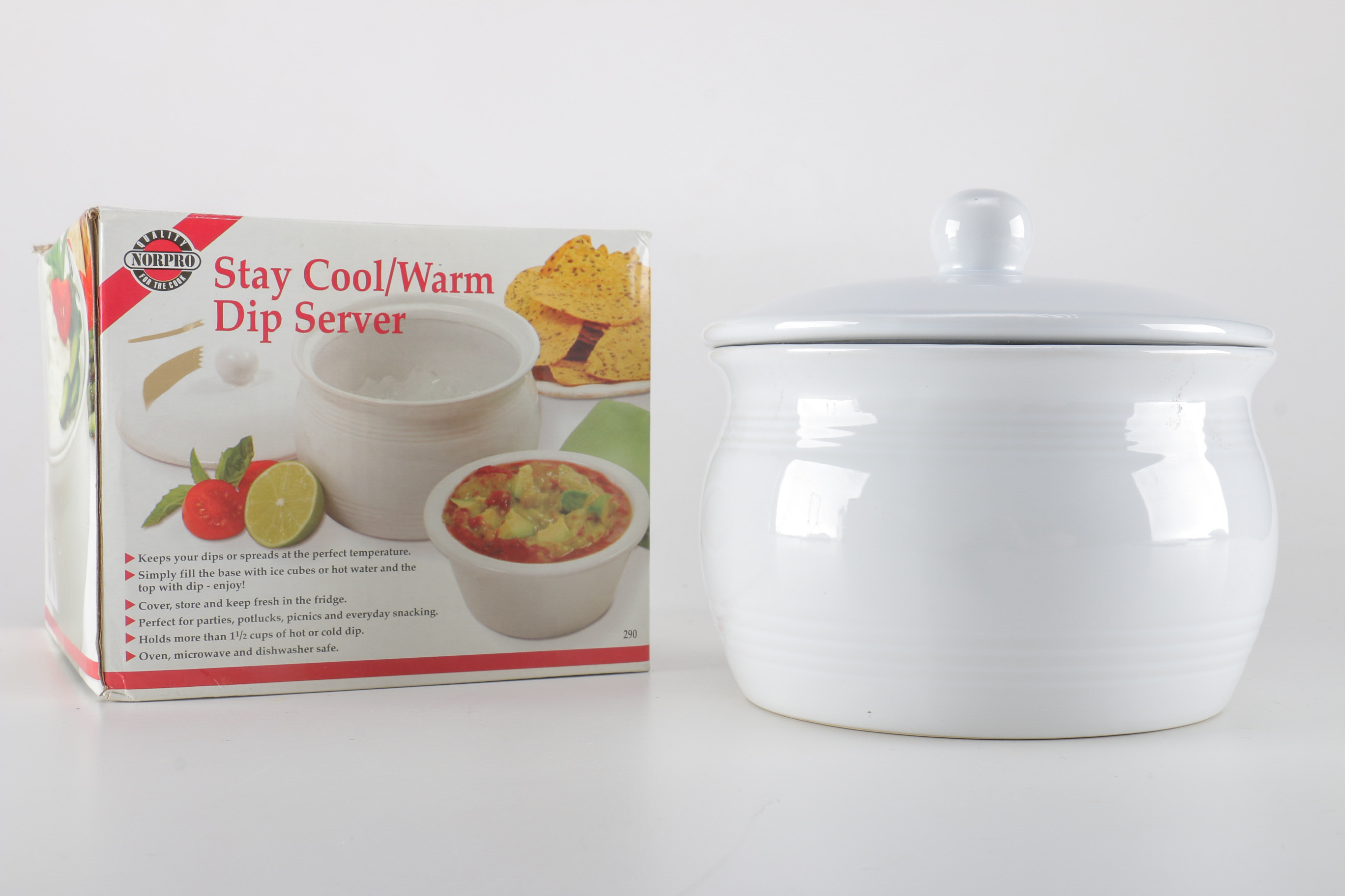 Benriner Turning Slicer and a Stay Cool/Warm Dip Server