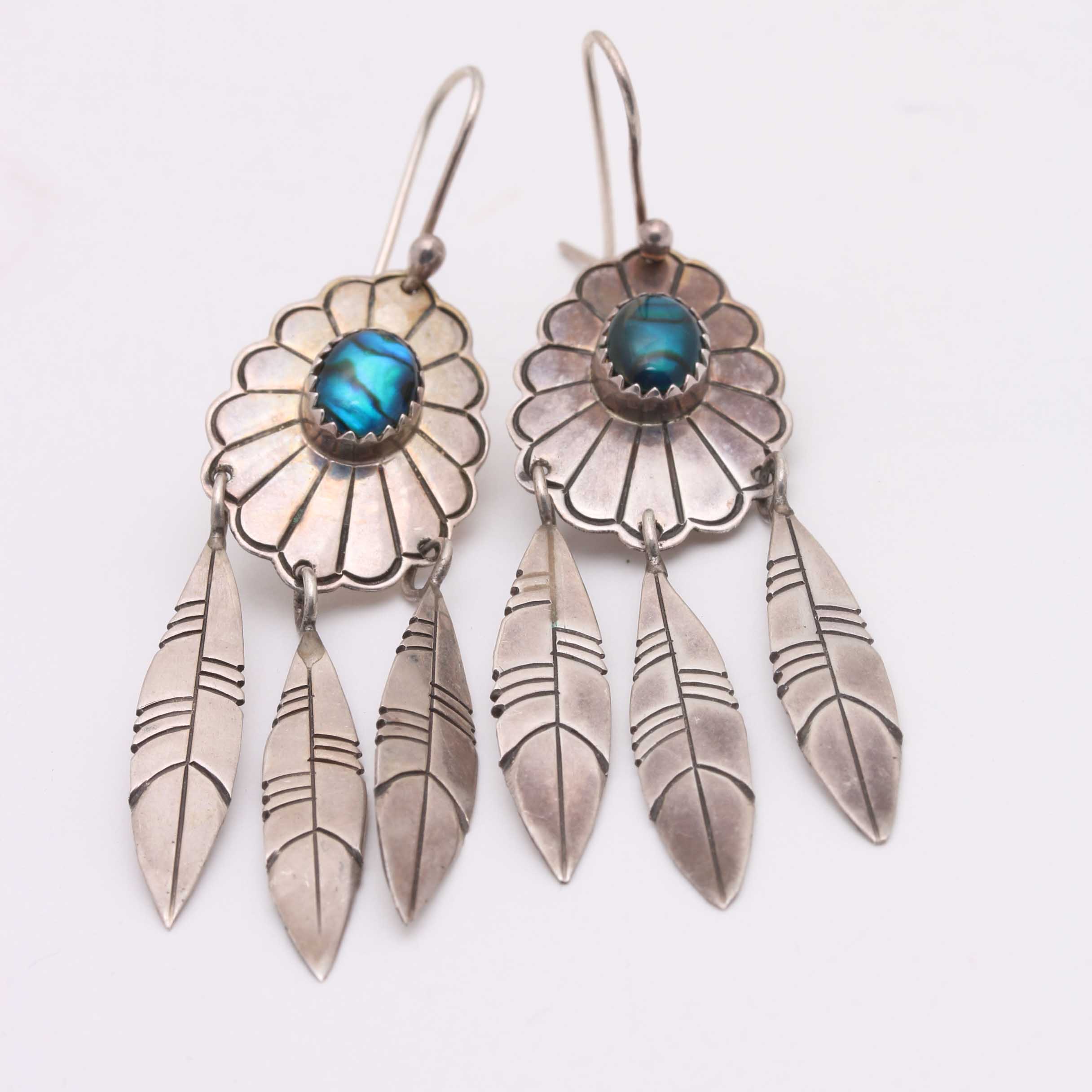 Sterling Silver Gemstone Bracelet and Earrings