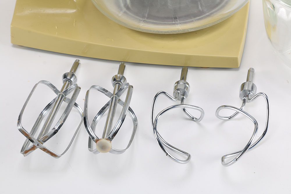 1970s Harvest Gold Sunbeam Mixmaster Mixer