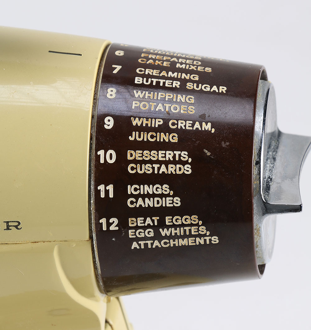 1970s Harvest Gold Sunbeam Mixmaster Mixer